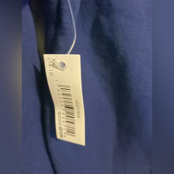 Sz XXL (14-16) Amazon Essentials youth hoodie pull over sweater navy blue - Picture 5 of 5